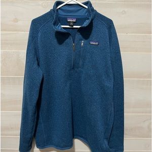 Mens Patagonia Better Sweater Quarter Zip